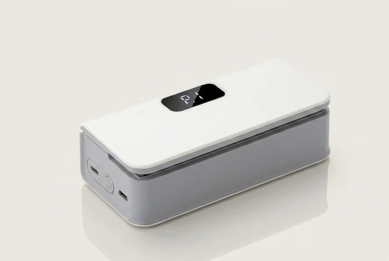 ZIPERO LED display showing seal mode P1