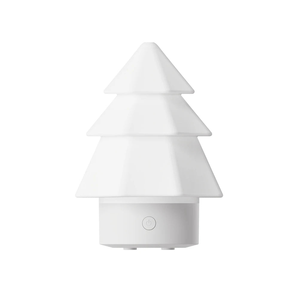 Christmas Tree Aroma Humidifier, 7 Color Light, 120ml, USB Essential Oil Diffuser, Quiet Cool Mist, for Home Office Travel